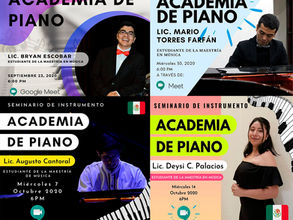 Alumnos de la maestría en música colaboran con el CIM